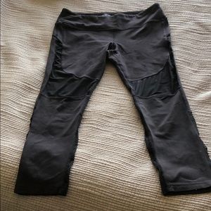 Split 59 black crop legging